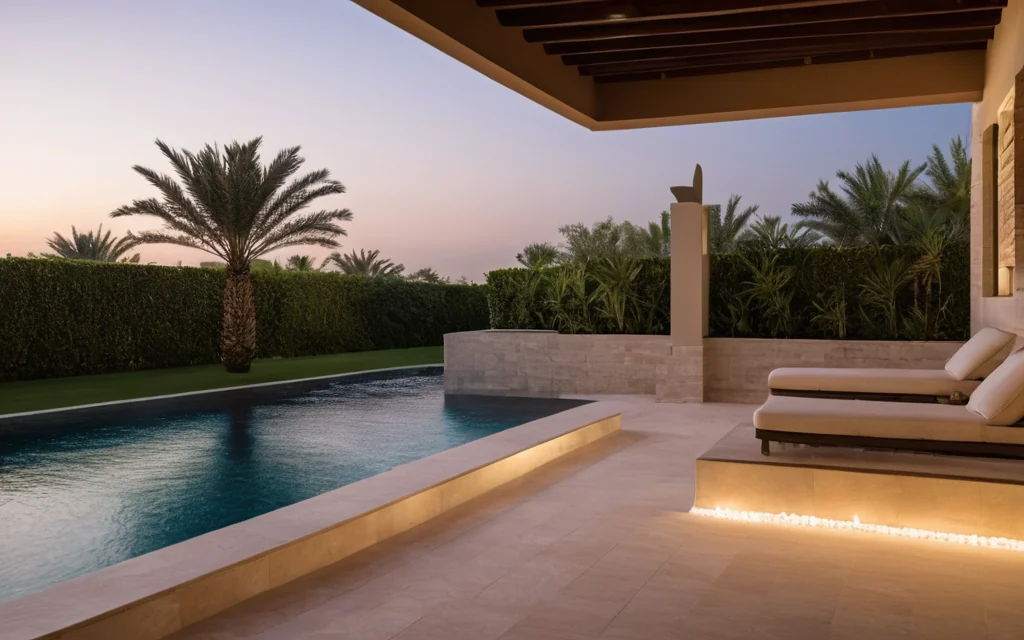 Premium Dubai villa landscaping