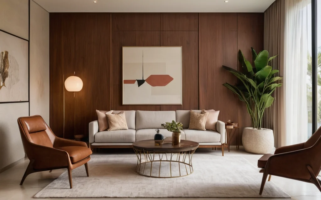 Transform Your Space with Mid-Century Modern Wallpapers